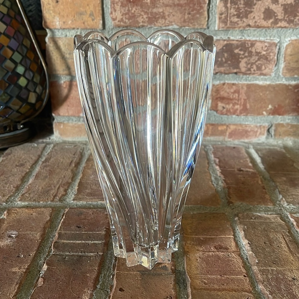 Marquis by Waterford Elegant Windflower Crystal Vase
